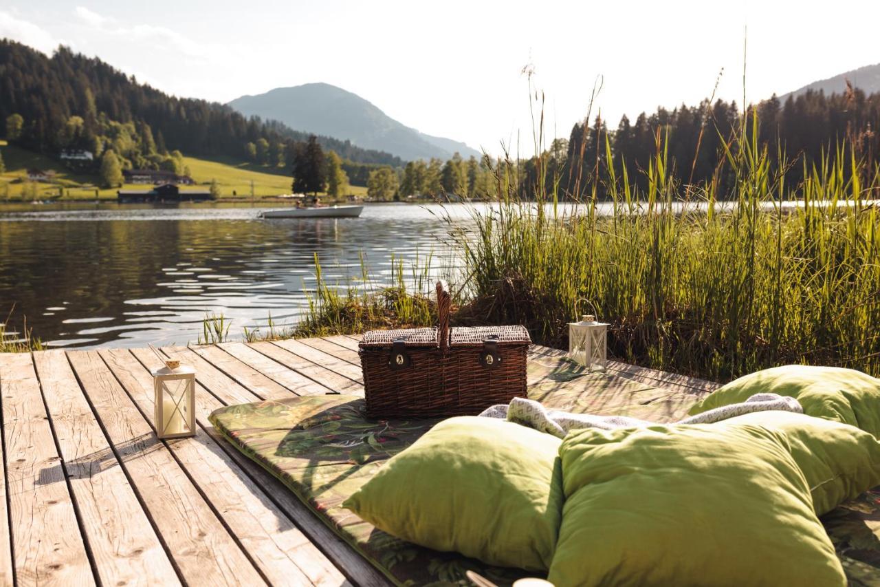 Alpenhotel Kitzbuehel Am Schwarzsee Kültér fotó